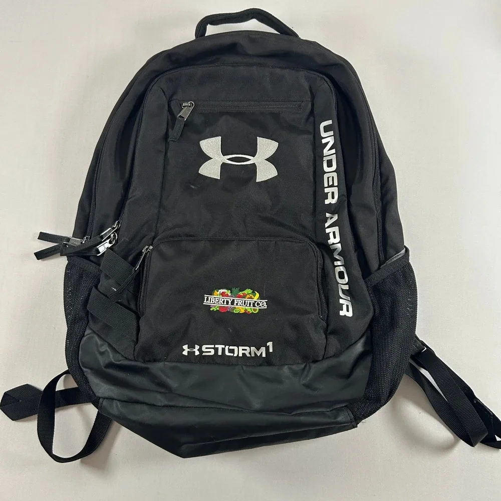 Under Armour Storm 1 Backpack Unisex One Size Black Adjustable Laptop School Gym