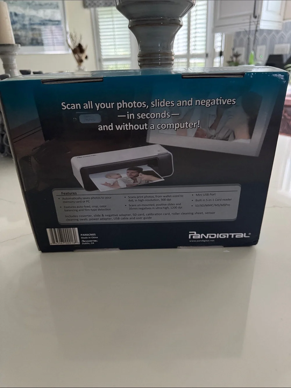 Pandigital photo slide