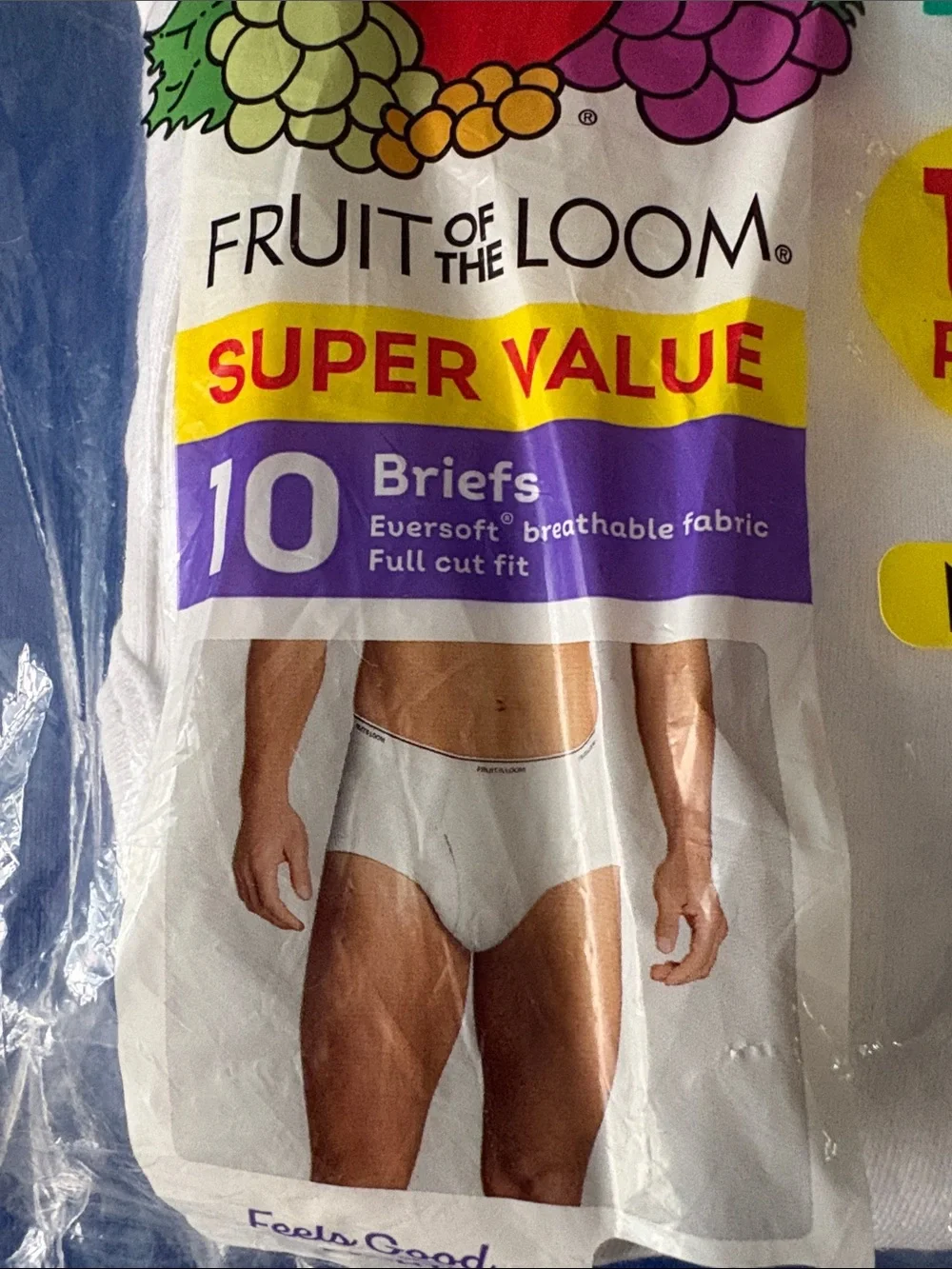 Fruit of the Loom fruit blend elastic