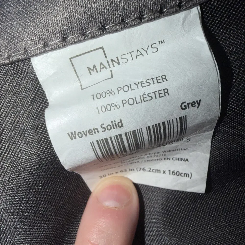 Mainstays panels grey