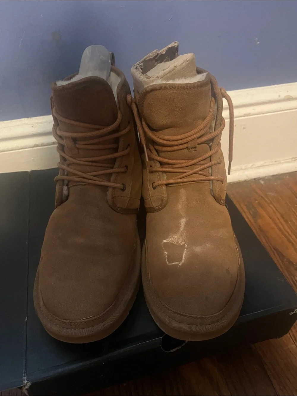 UGG chestnut suede