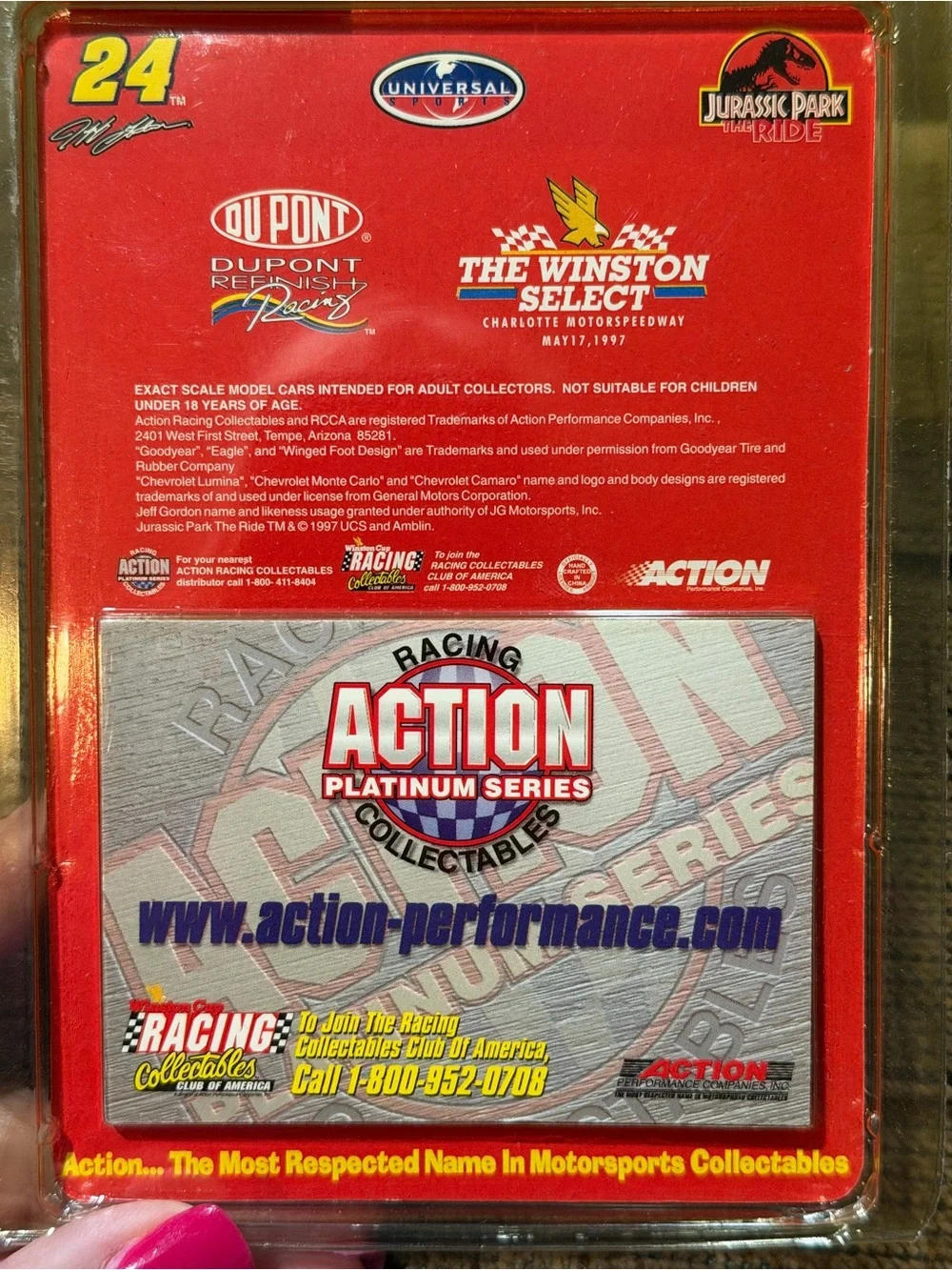Nascar official branded