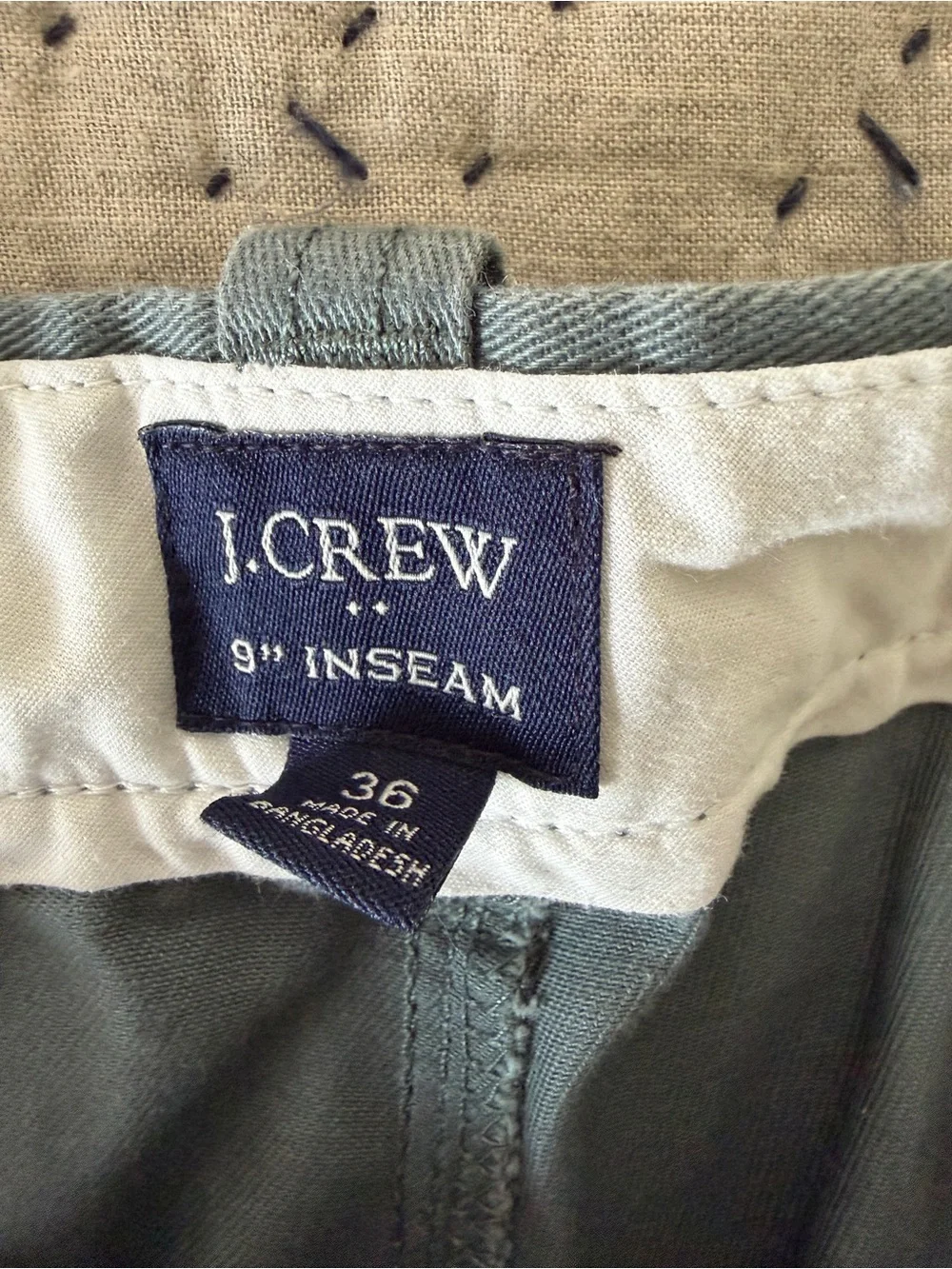 J. Crew pockets cotton
