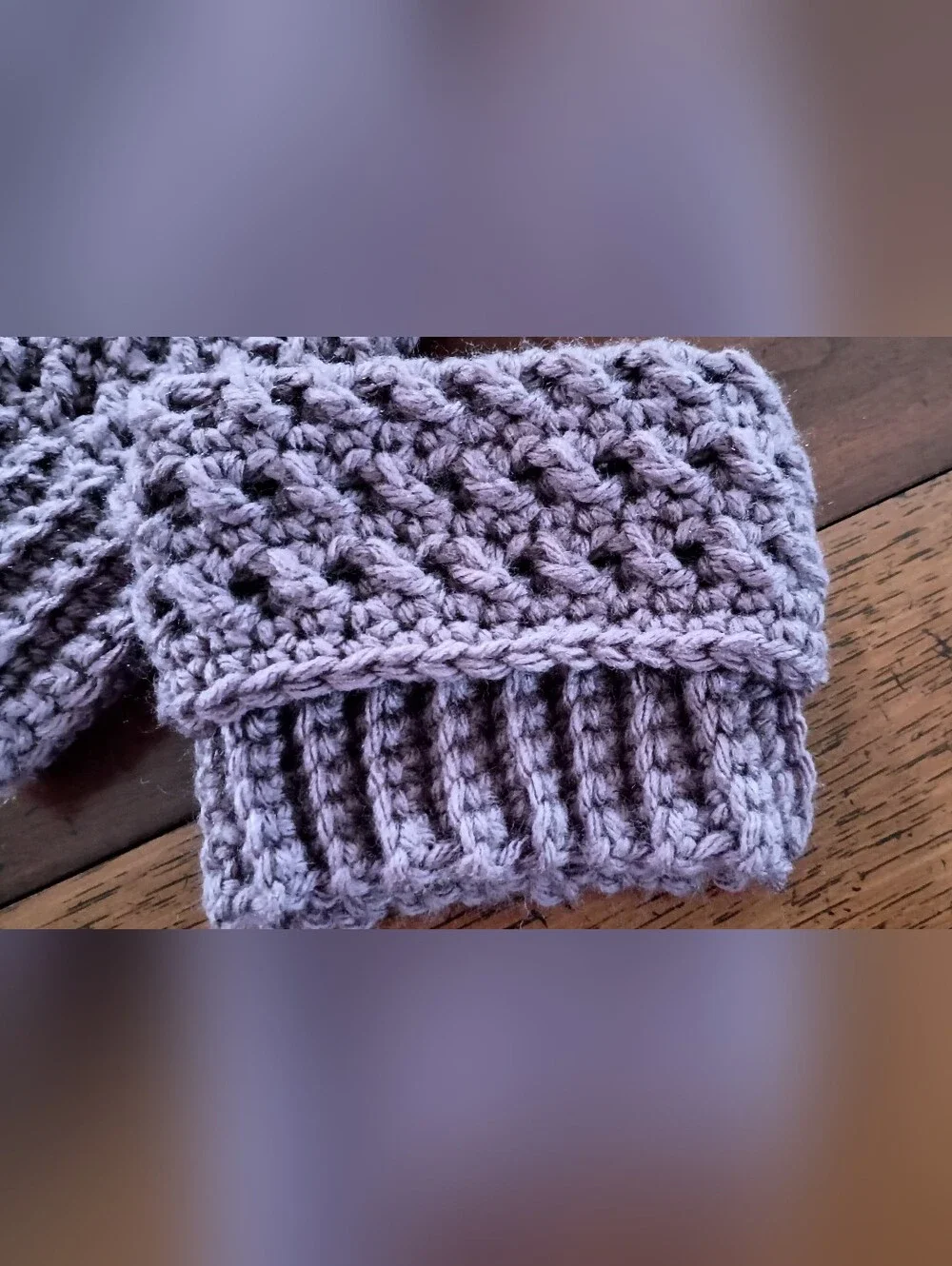 Handmade cozy chunky