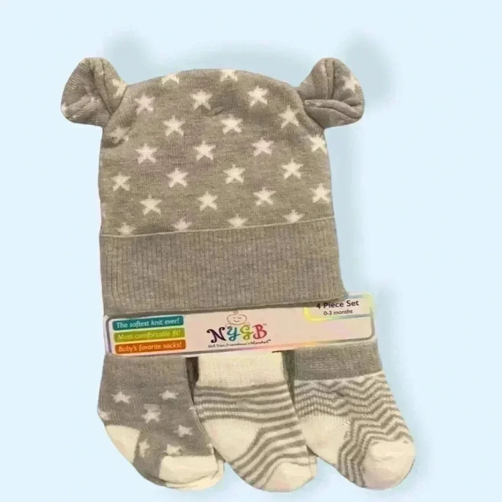 NYGB hat & sock set