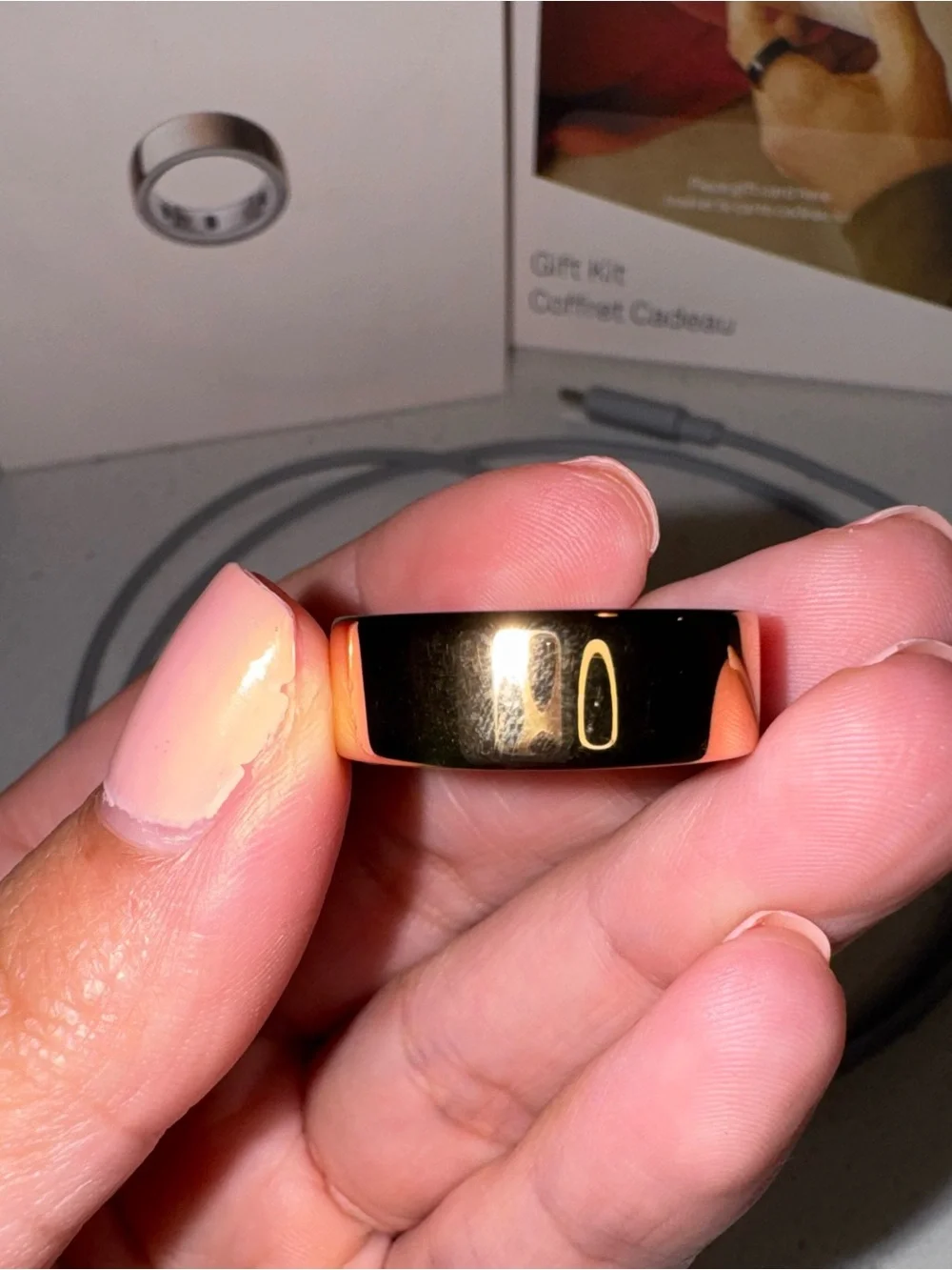 Oura tried box size