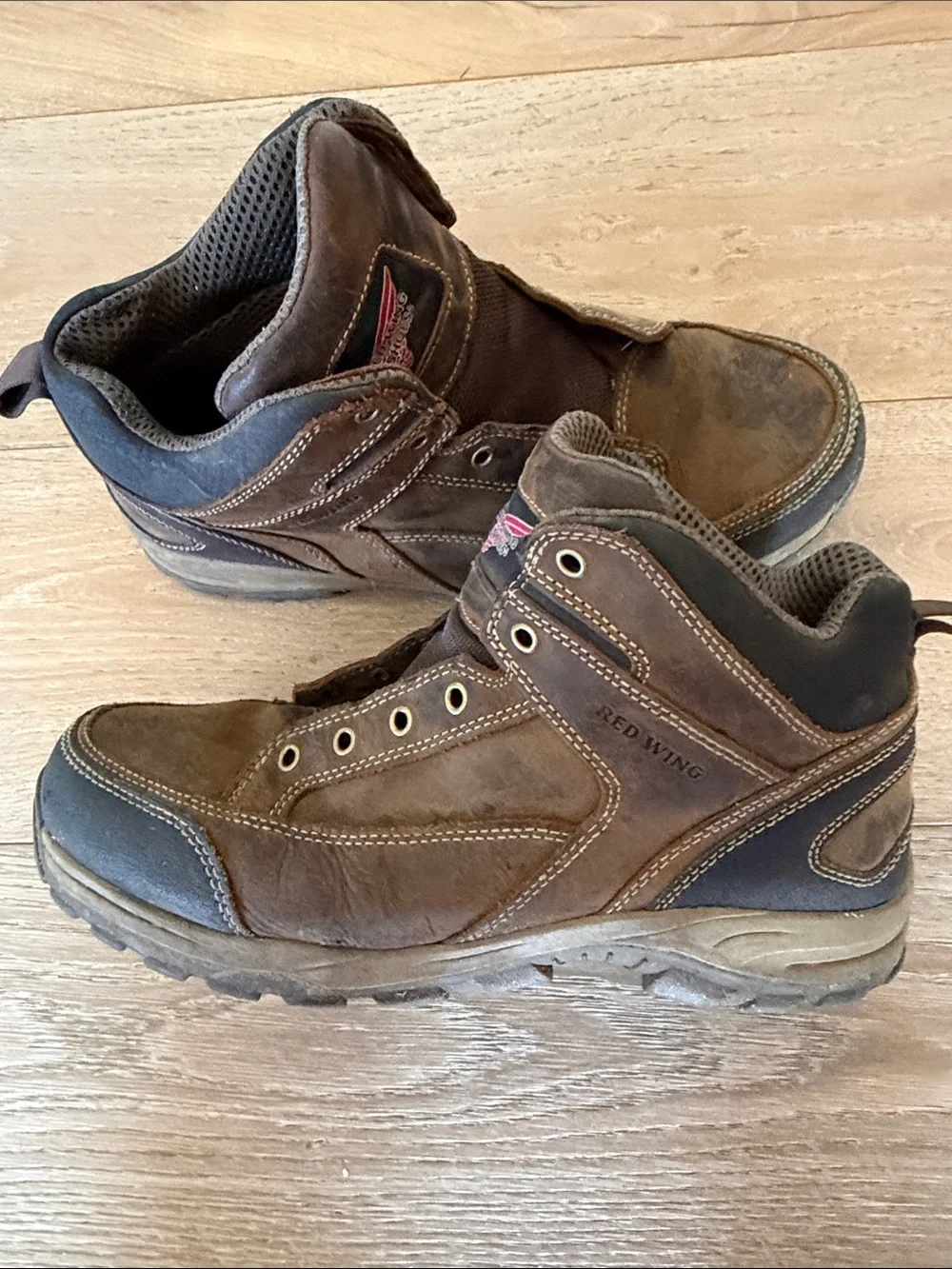 Red Wing Shoes rugged brown