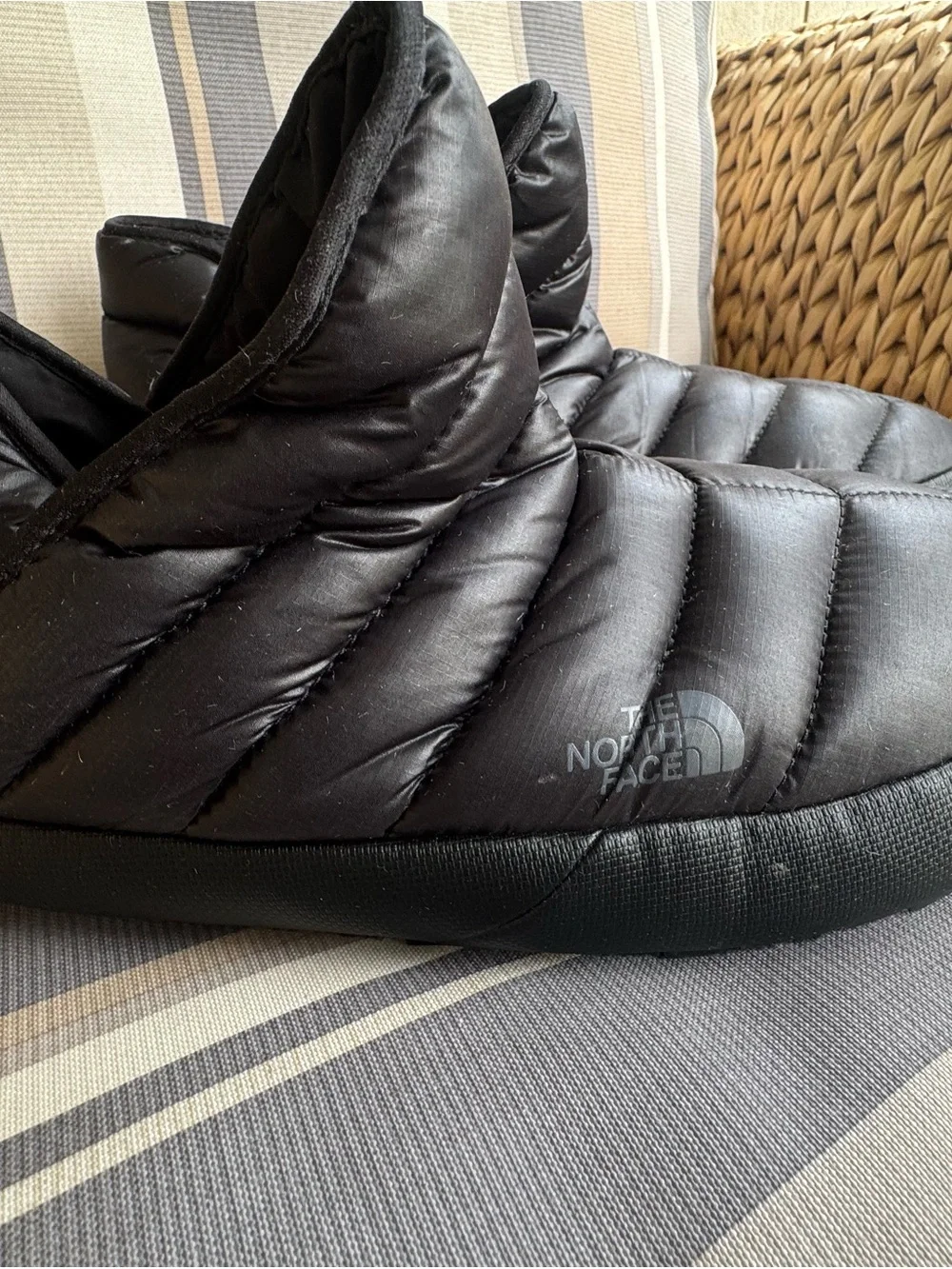 The North Face padded quilted