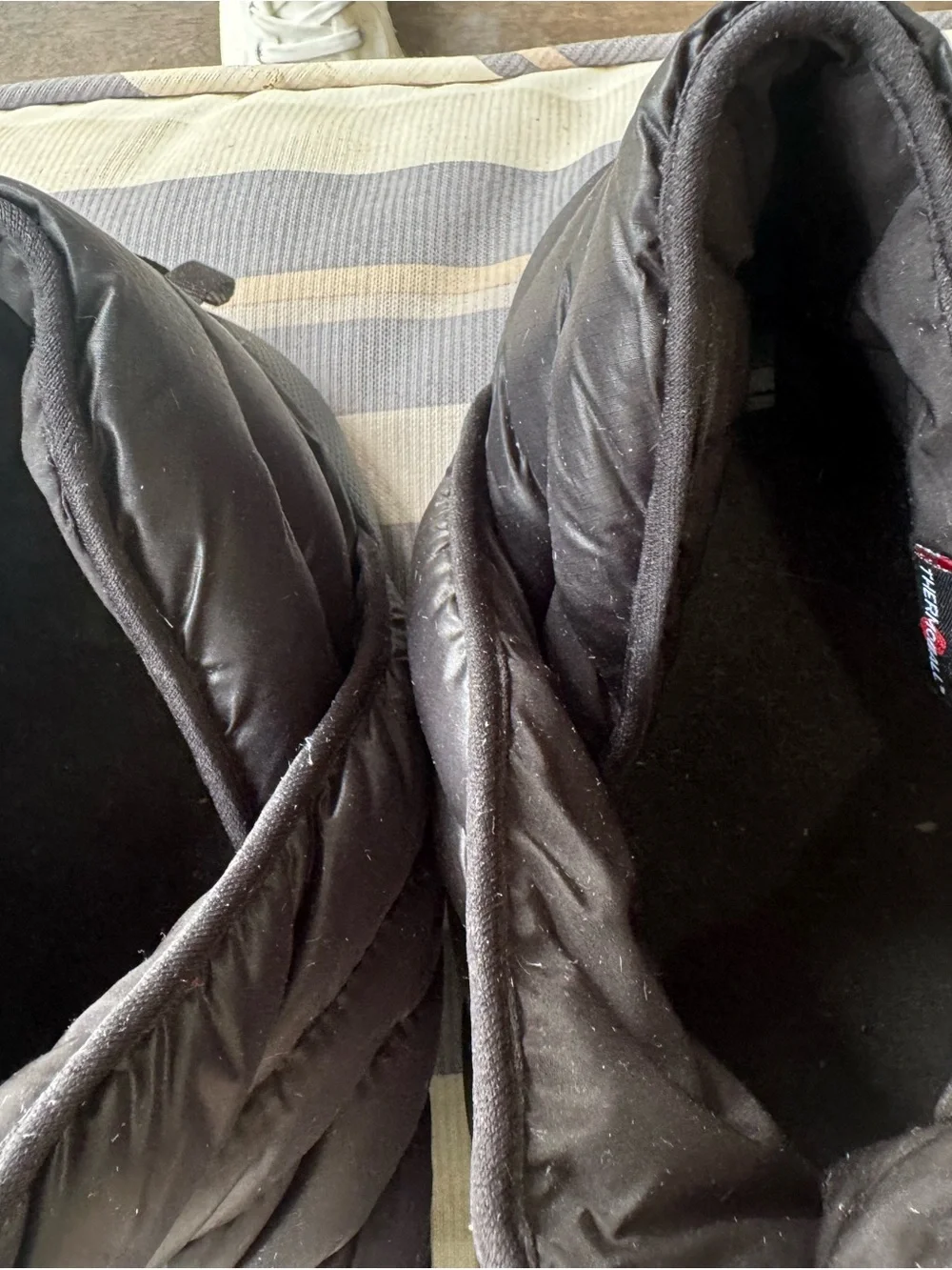 The North Face padded quilted