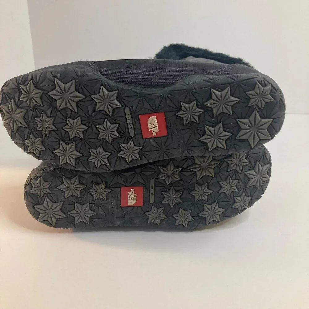 Womens The North Face Nuptse IV Fur Goose Down Boots Black‎ 6.5