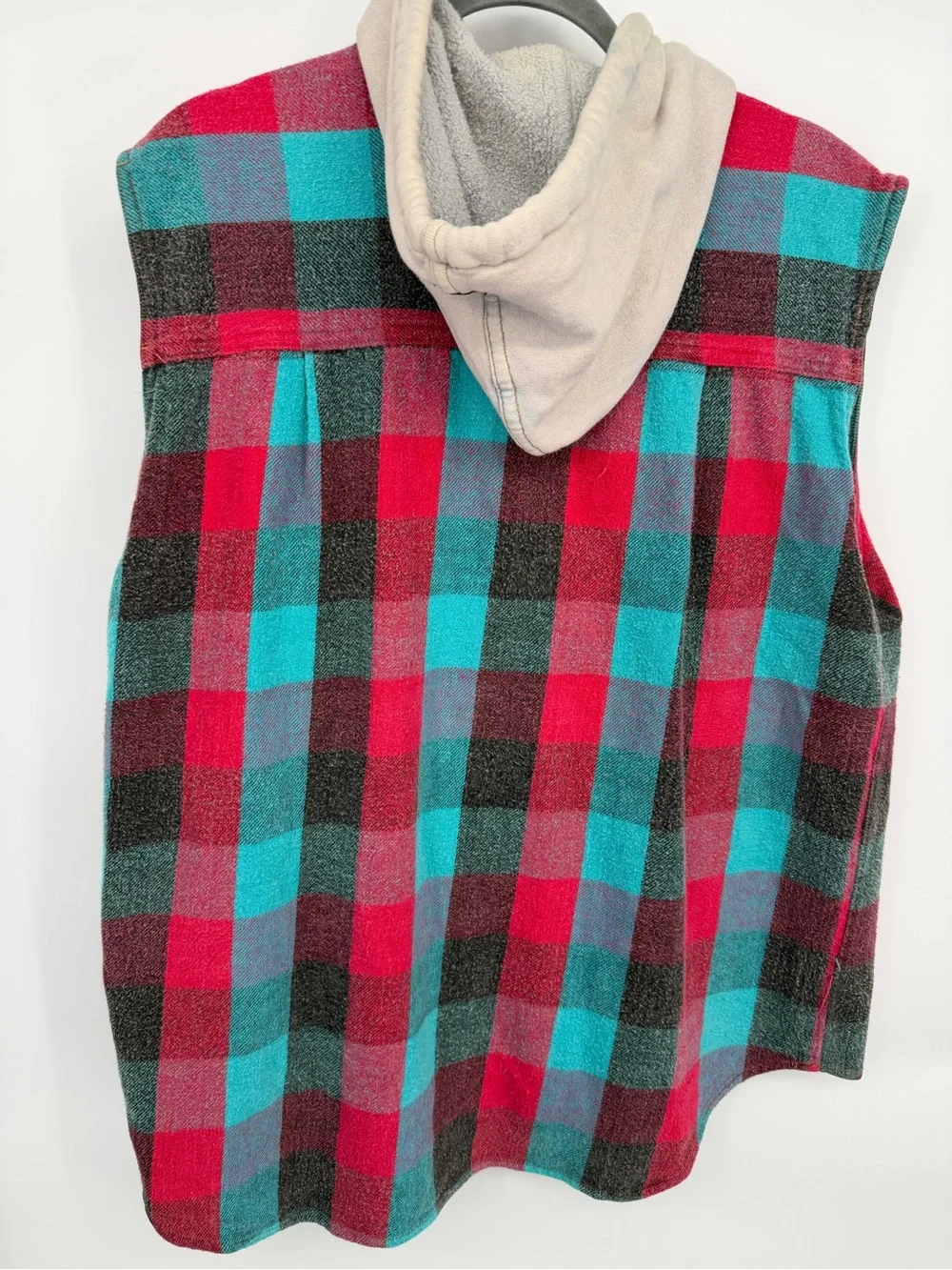 Quiksilver sleeveless flannel