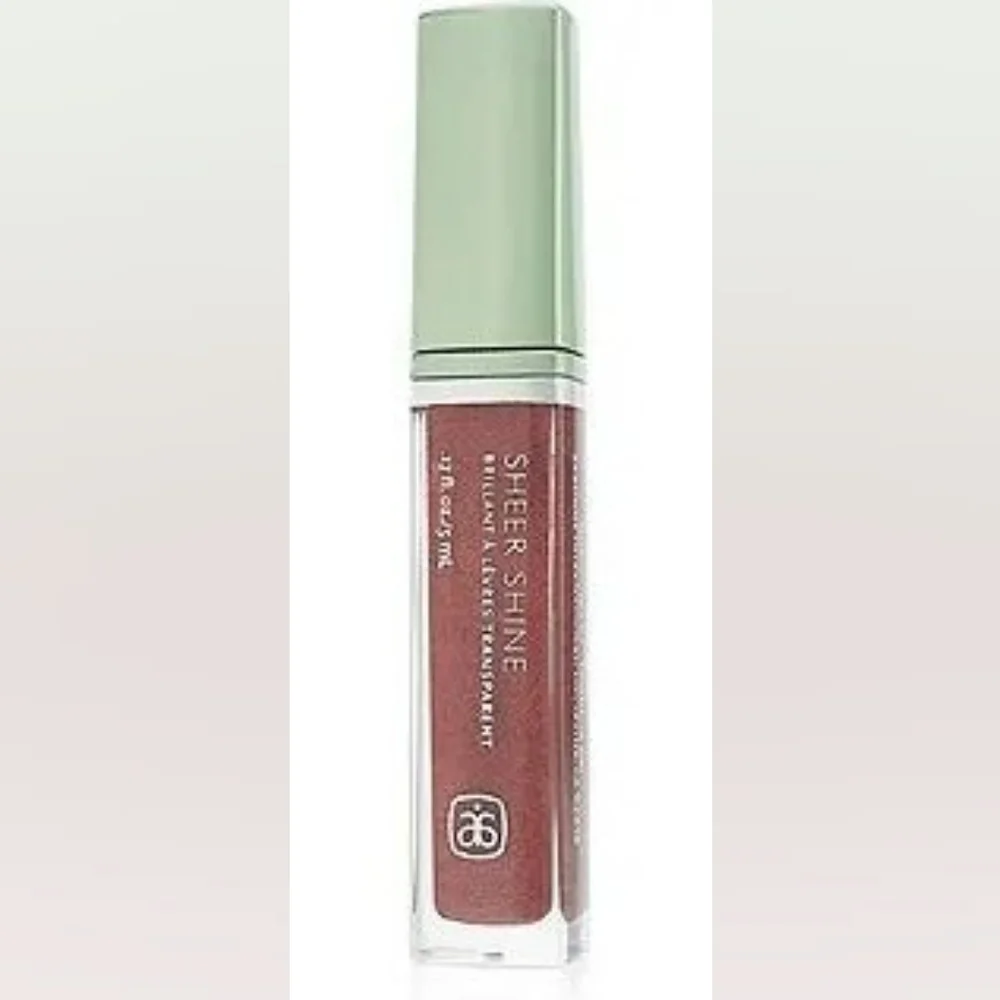 Arbonne Sheer Shine Lip Gloss - Flamingo Pink **NEW*