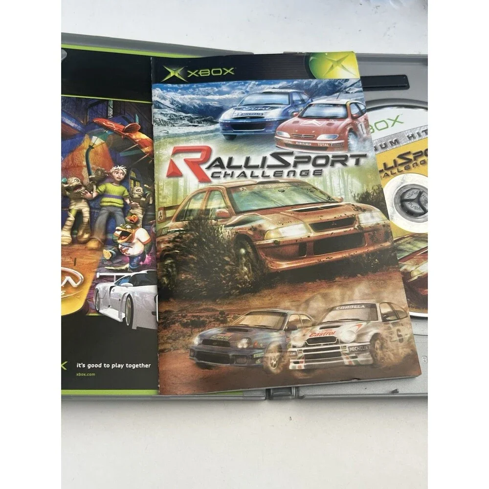 RalliSport Challenge (Original Xbox) Platinum Hits CIB COMPLETE & TESTED