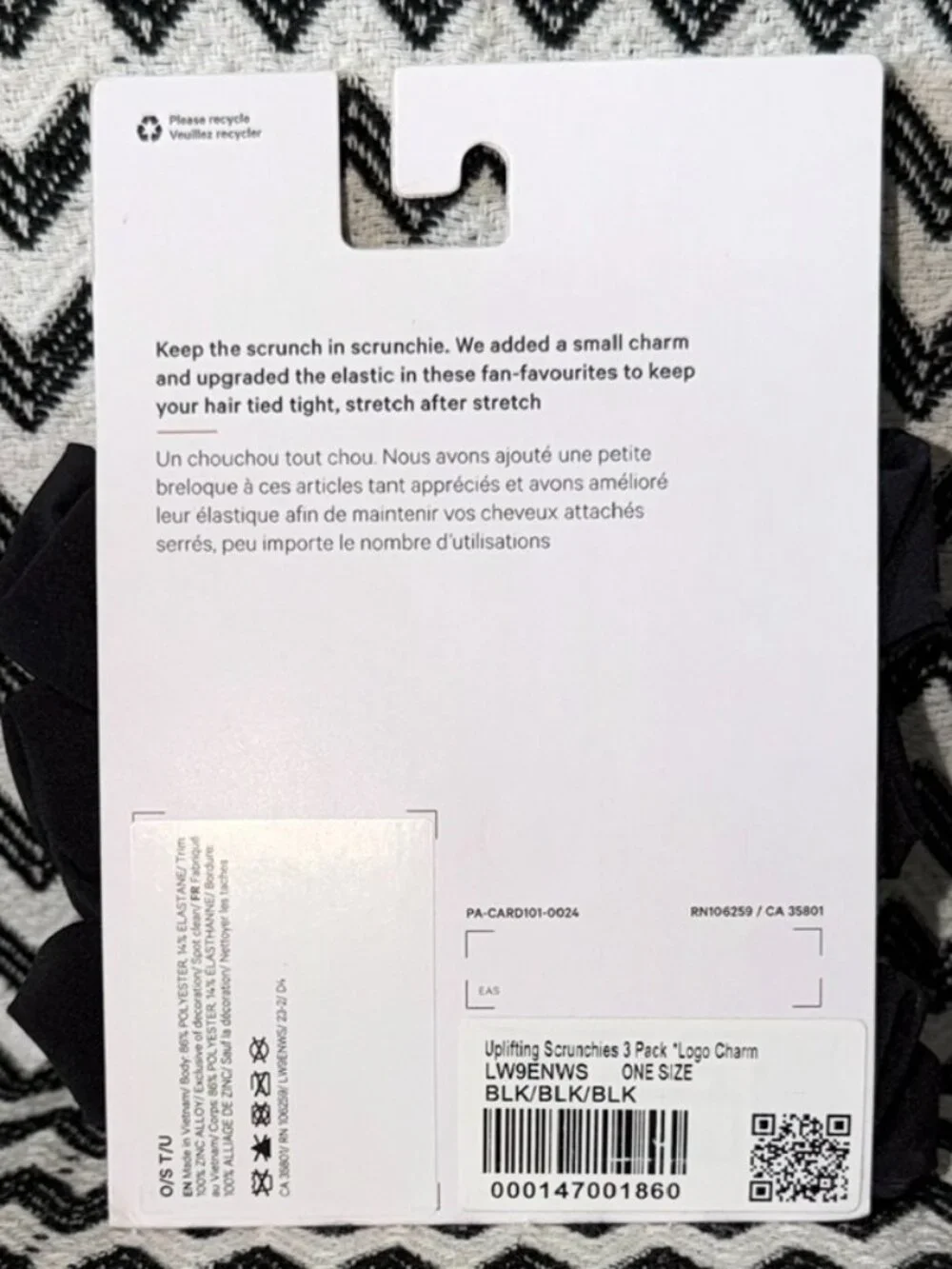 lululemon athletica carefully packaged