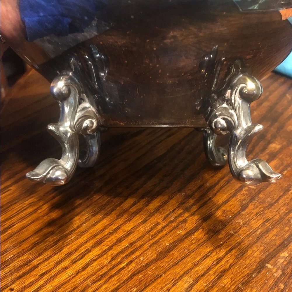 Victorian elegant silver