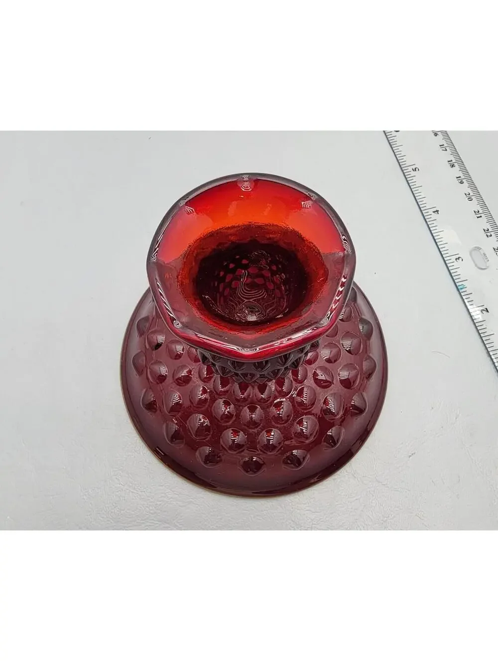 Fenton vintage amberina