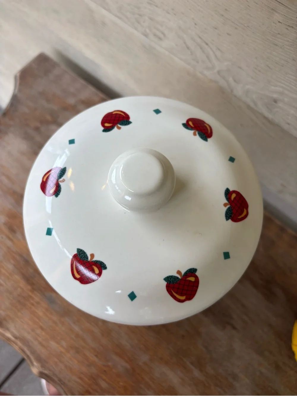 Tabletops Unlimited ceramic canister from the 