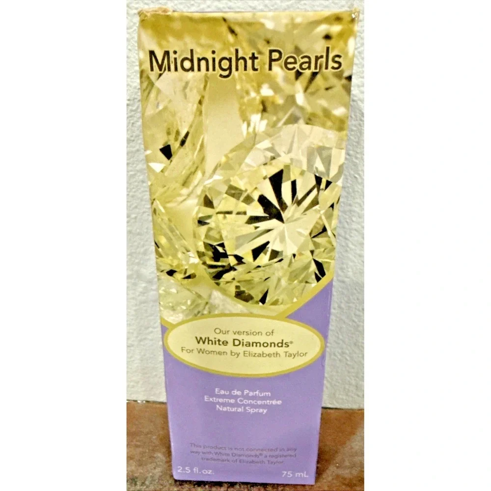 Jean Philippe Tristar Midnight Pearls EDP Spray 2.5 Oz White Diamonds Type NEW