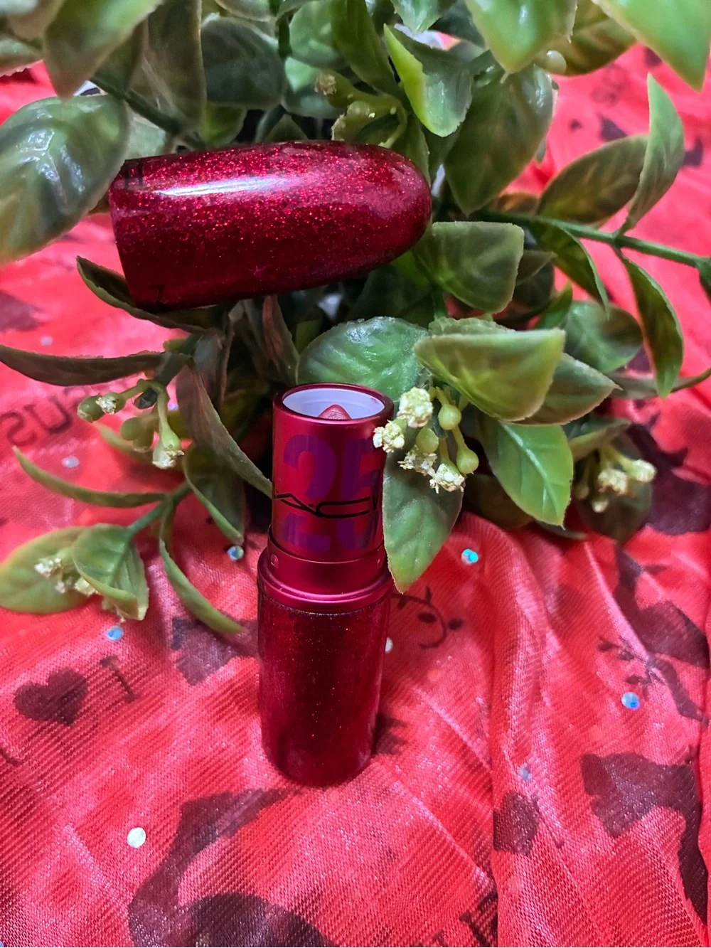 MAC Cosmetics Viva Glam Lipstick in Deep Red