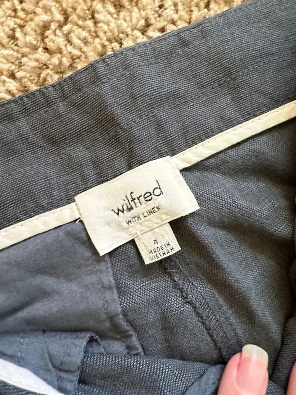 Wilfred everyday pockets pants