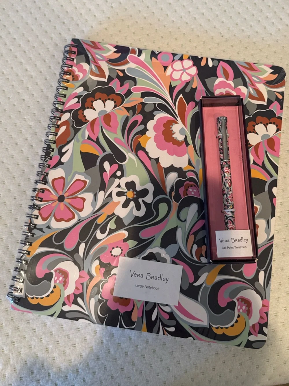 Vera Bradley bright hue black