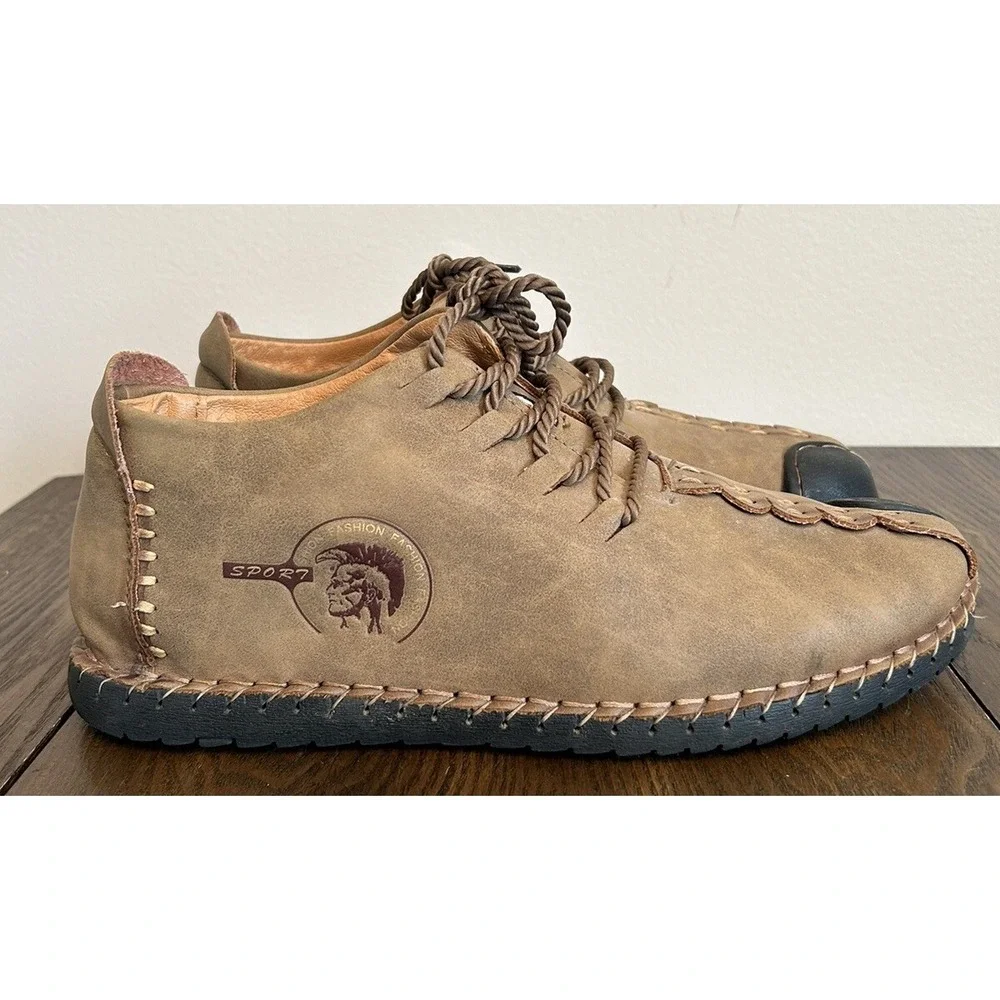 Sport‎ Show Fashion Oxford Leather Shoes Moccasin-gommino Warm Winter Size 13