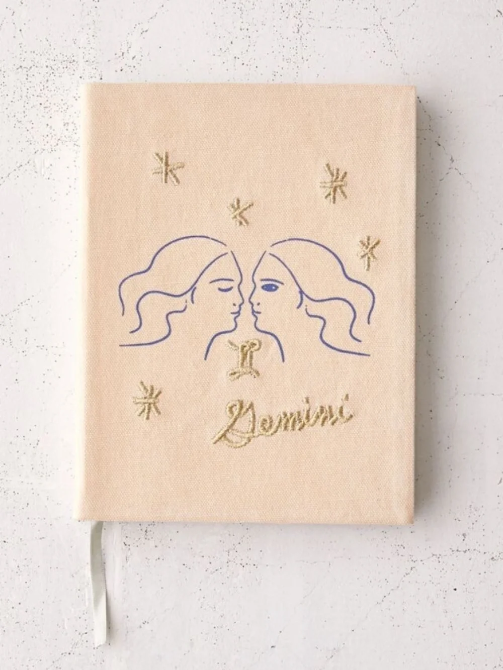 URBAN OUTFITTERS Zodiac Embroidered Journal