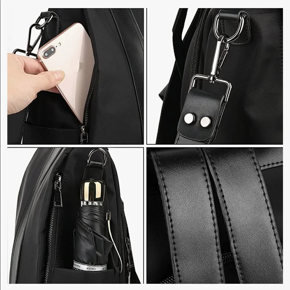 Yaluxe nylon backpack