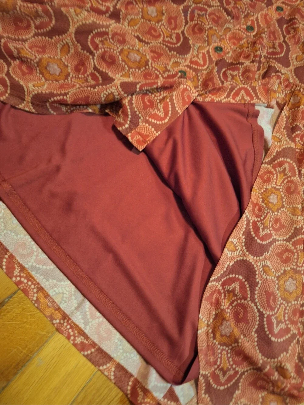 Daniel Rainn rust overlay lined