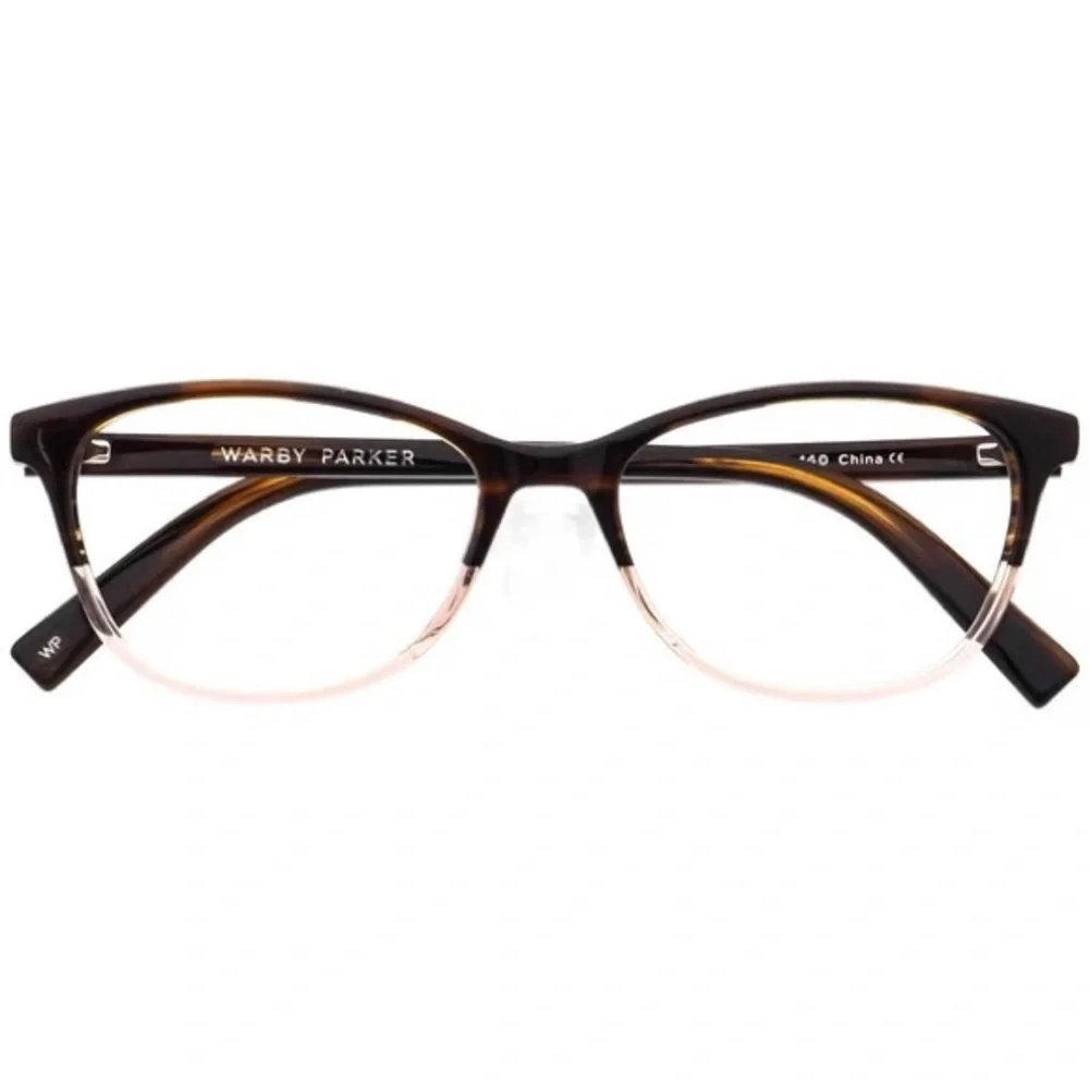 Warby Parker Daisy M 615 Tortoise & Clear Eyeglasses Frames