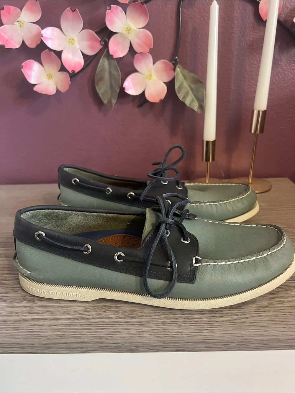 Sperry rubber moccasin
