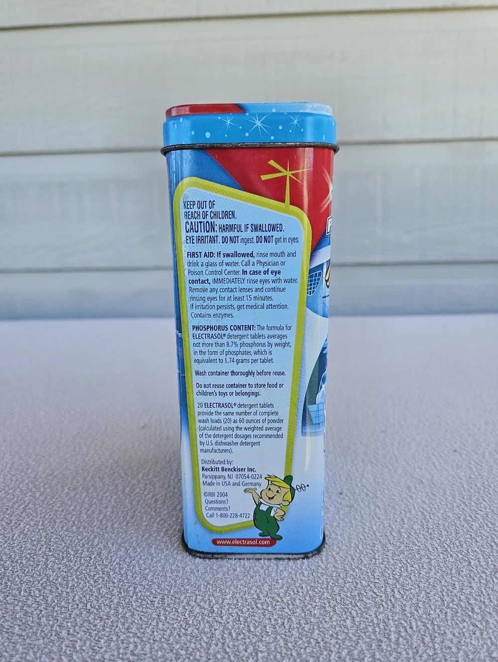 Electrasol cartoon dent tall