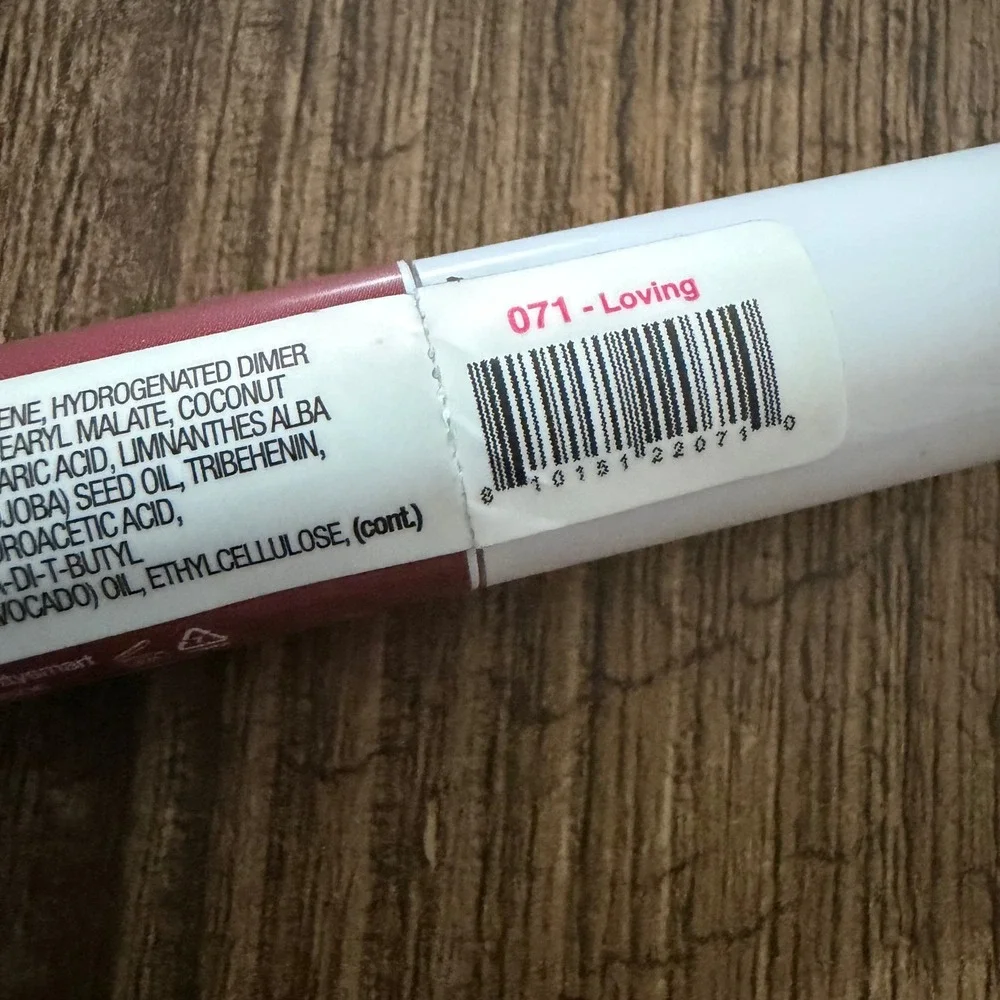 Pretty Smart Liquid Fuel Lip Oil 4mL 071 Loving Mauve Pink Vegan Gloss