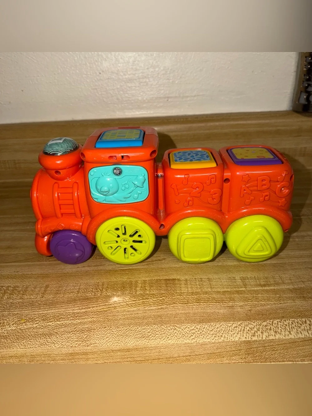 Vtech pop and sing animal train Pull-Along baby toddler education toys melodies