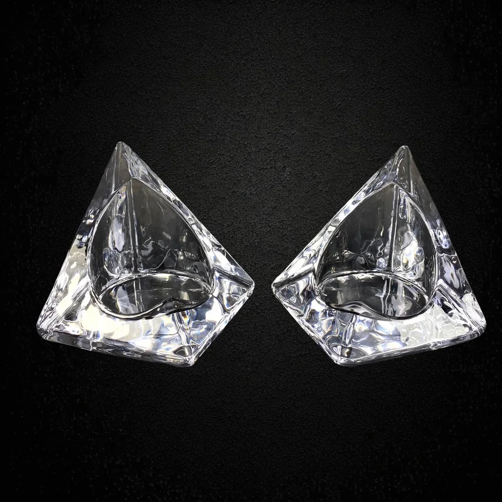 Nybro Glasbruk pillar holders
