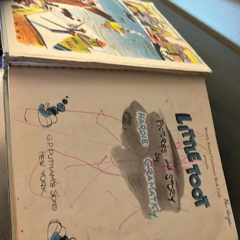 VINTAGE Little Toot by Hardie Gramatky First Edition (1939, Hardcover)
