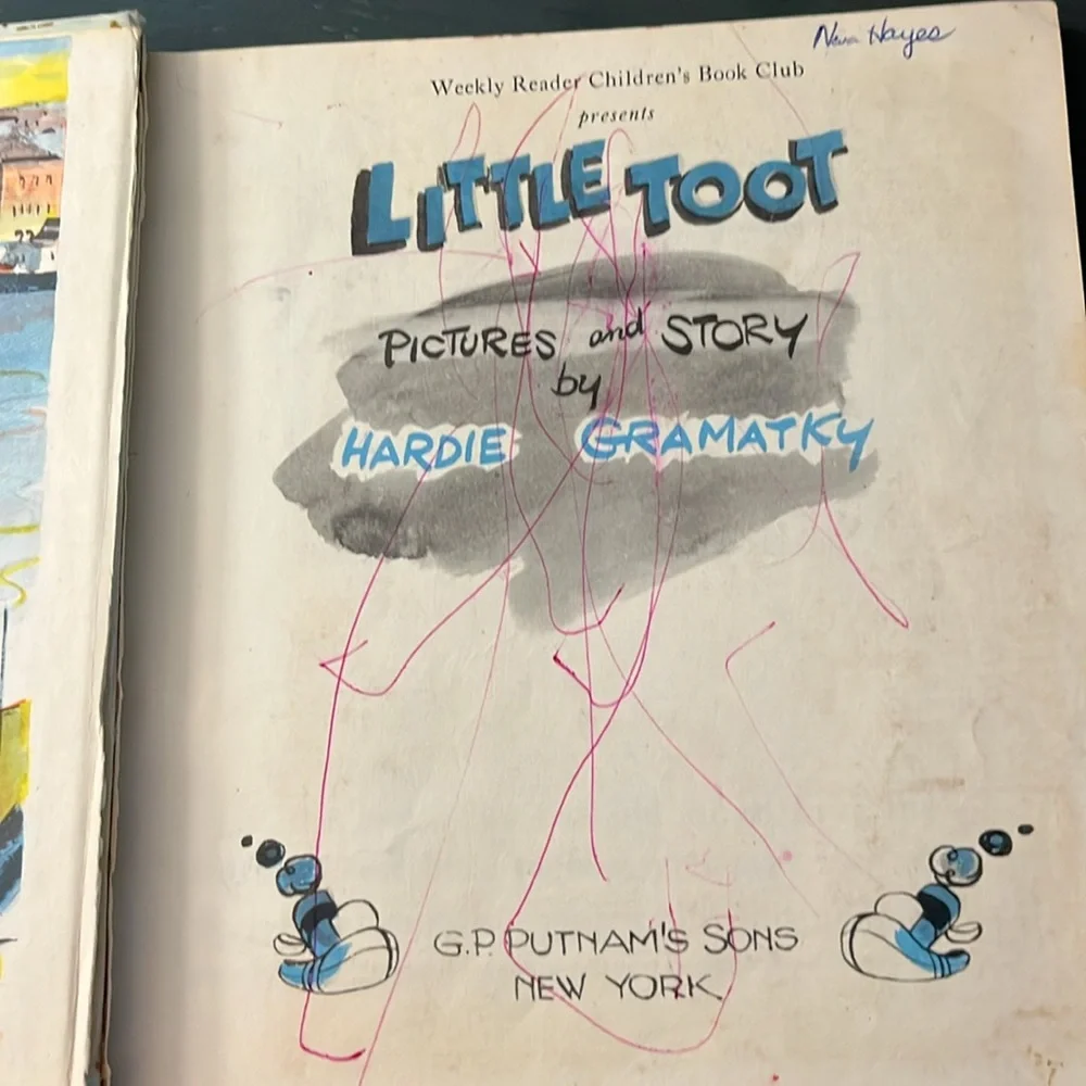 VINTAGE Little Toot by Hardie Gramatky First Edition (1939, Hardcover)