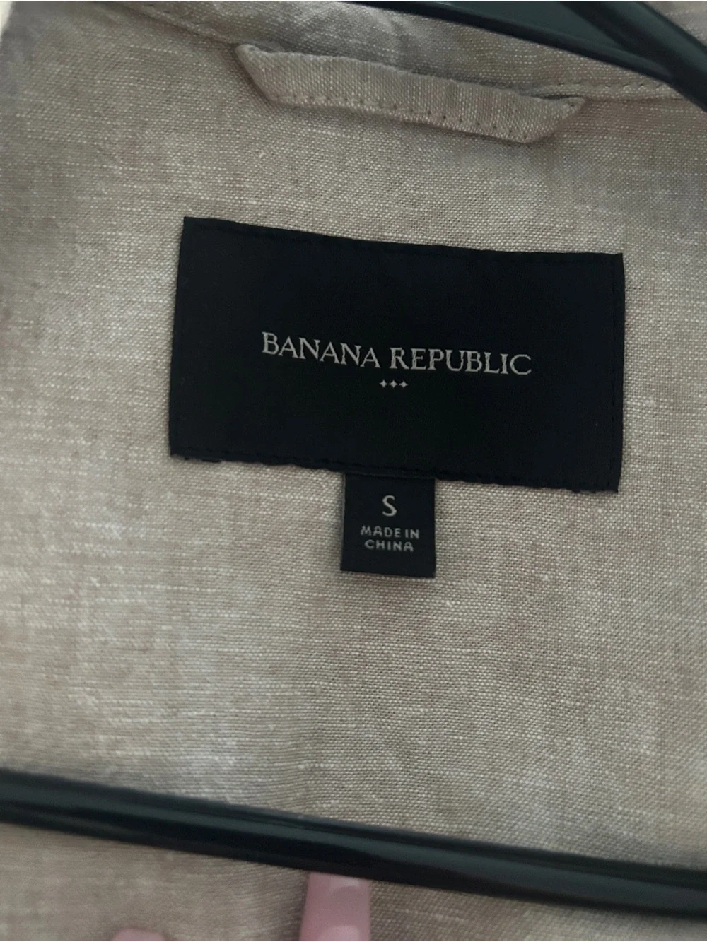 Banana Republic light beige