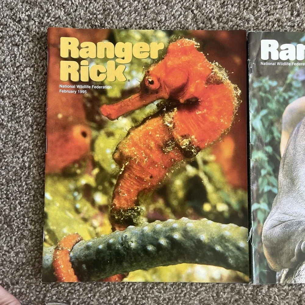 Ranger Rick's Nature Magazine 1995-1996 National Wildlife Kids‎ Vtg Lot Of 10