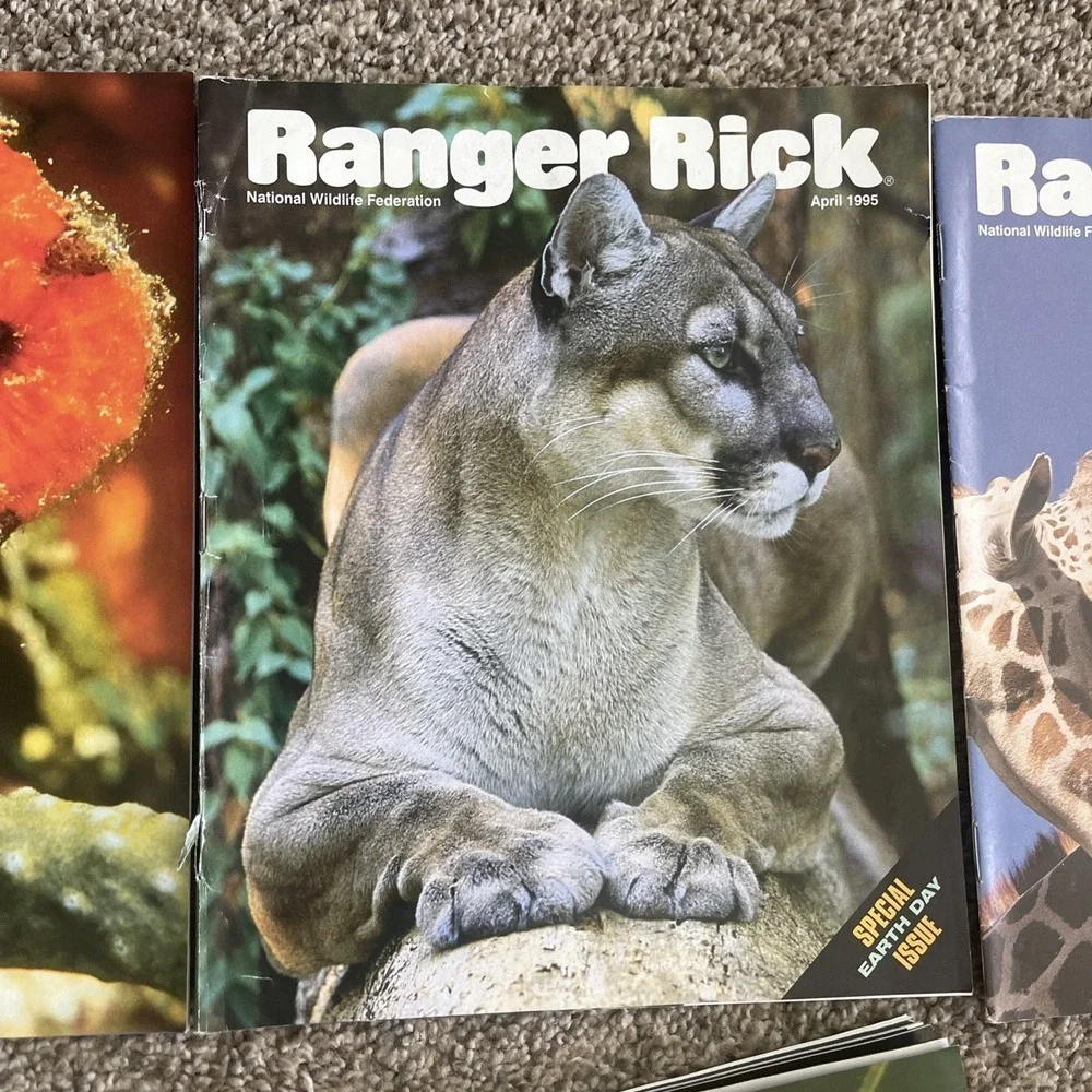 Ranger Rick's Nature Magazine 1995-1996 National Wildlife Kids‎ Vtg Lot Of 10
