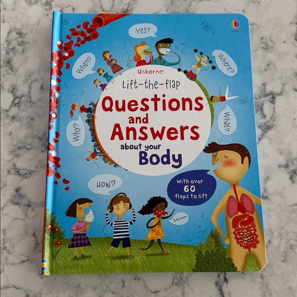 Usborne Lift the Flap Questions and Answers Book Set of 3