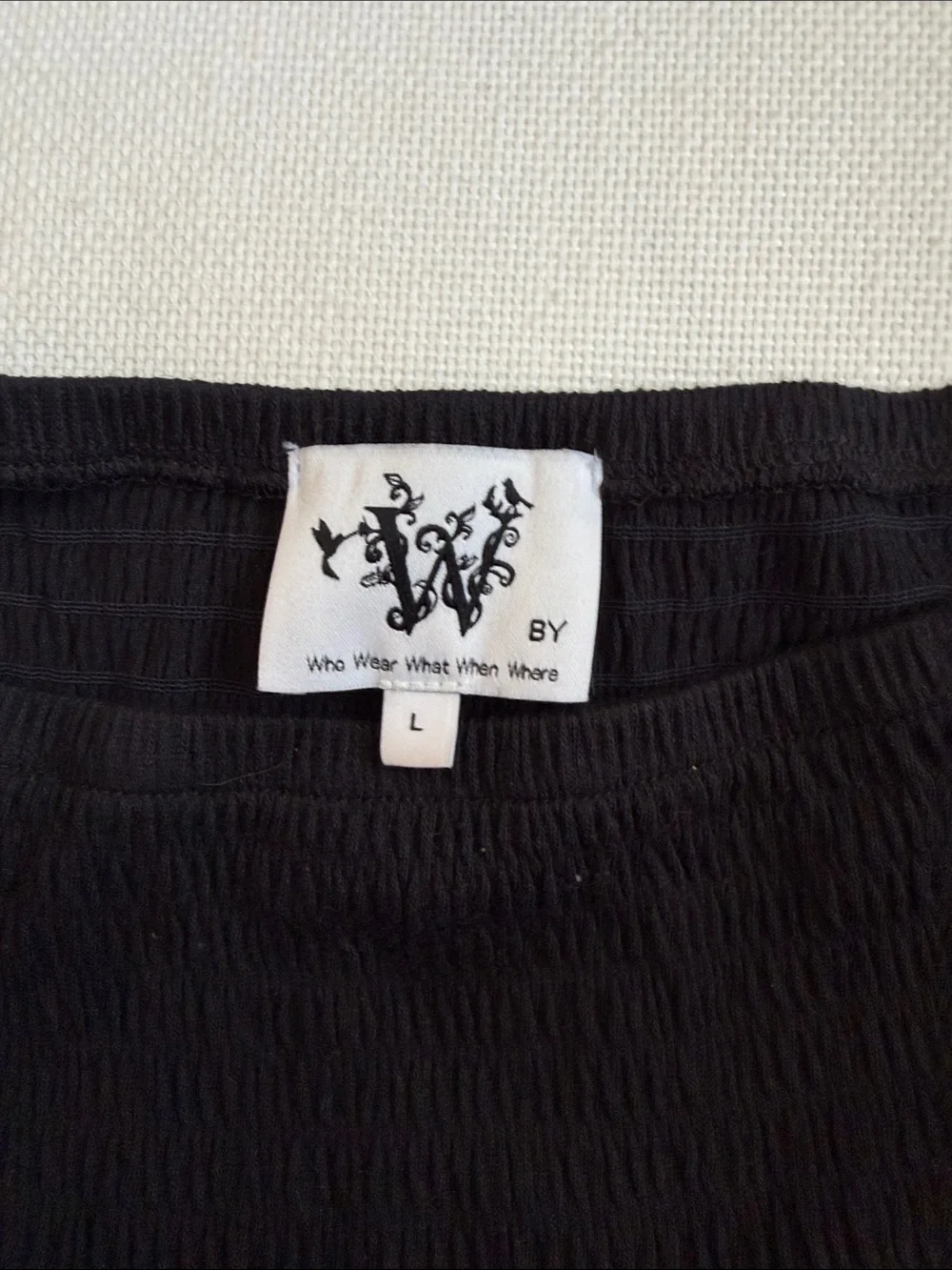 Anthropologie stylish black