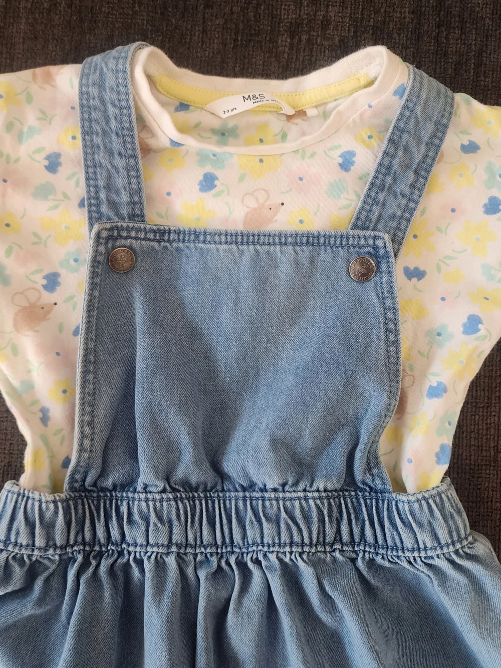 M&S #cottagecore #denimdress