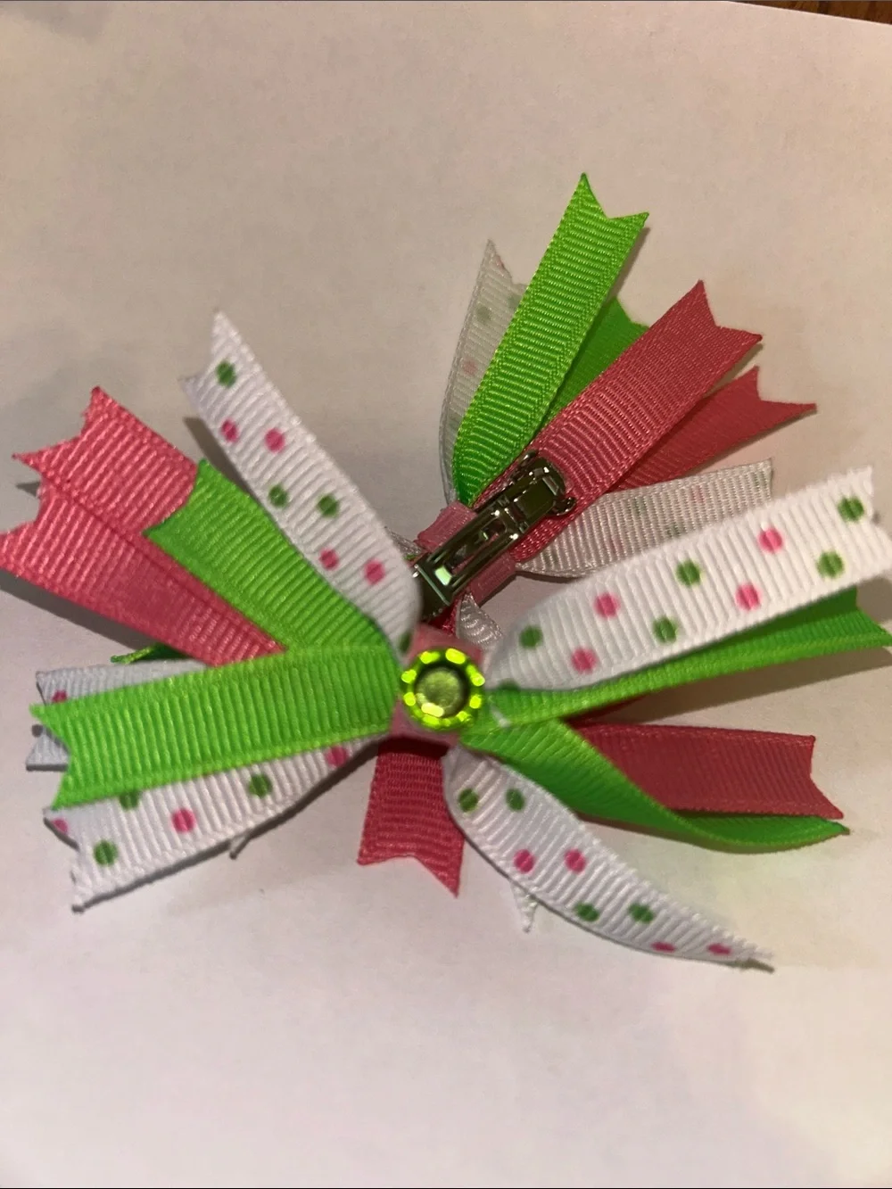 Handmade bright pink