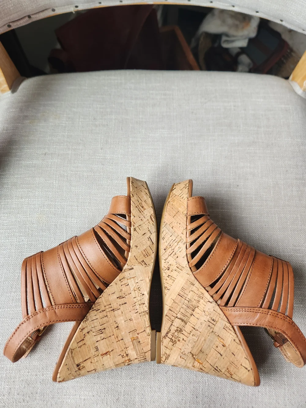Franco Sarto leather upper