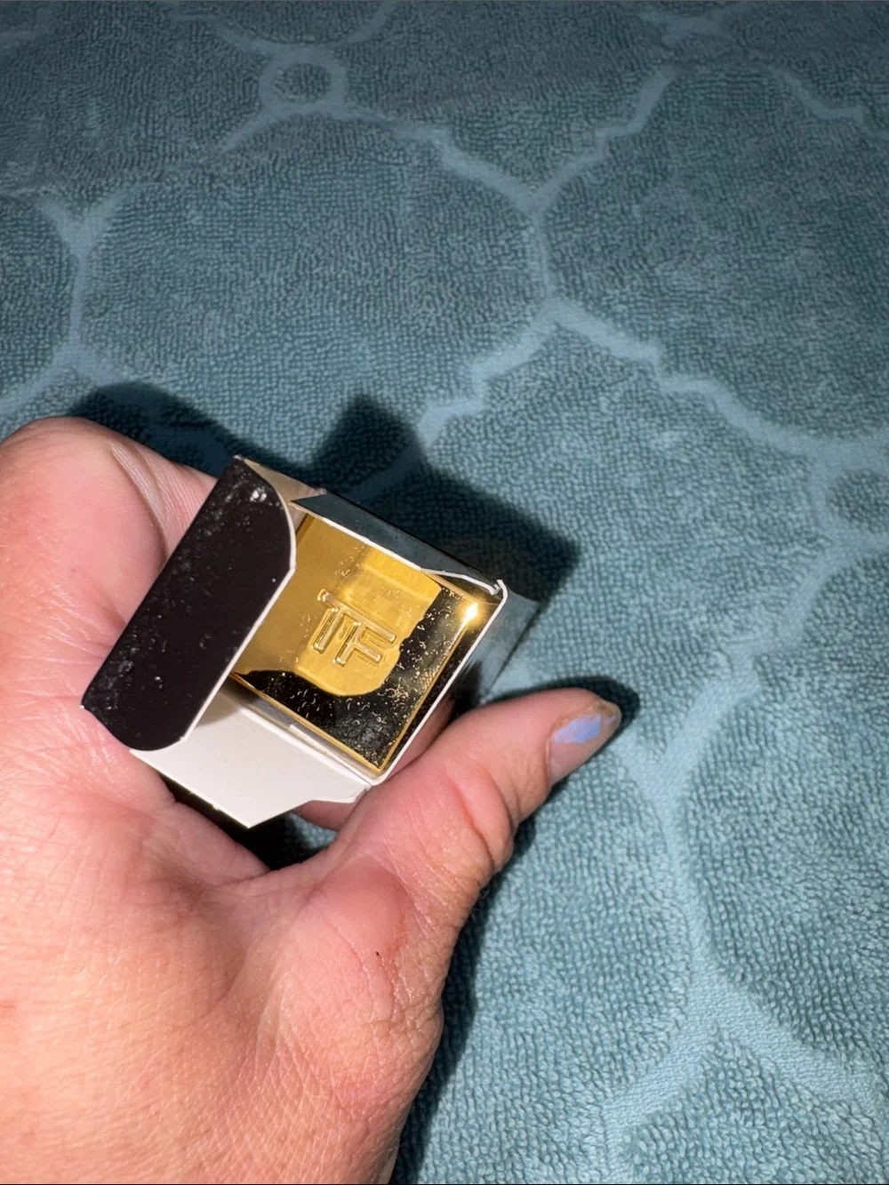 Tom Ford Black & Gold Lip Color Matte Box