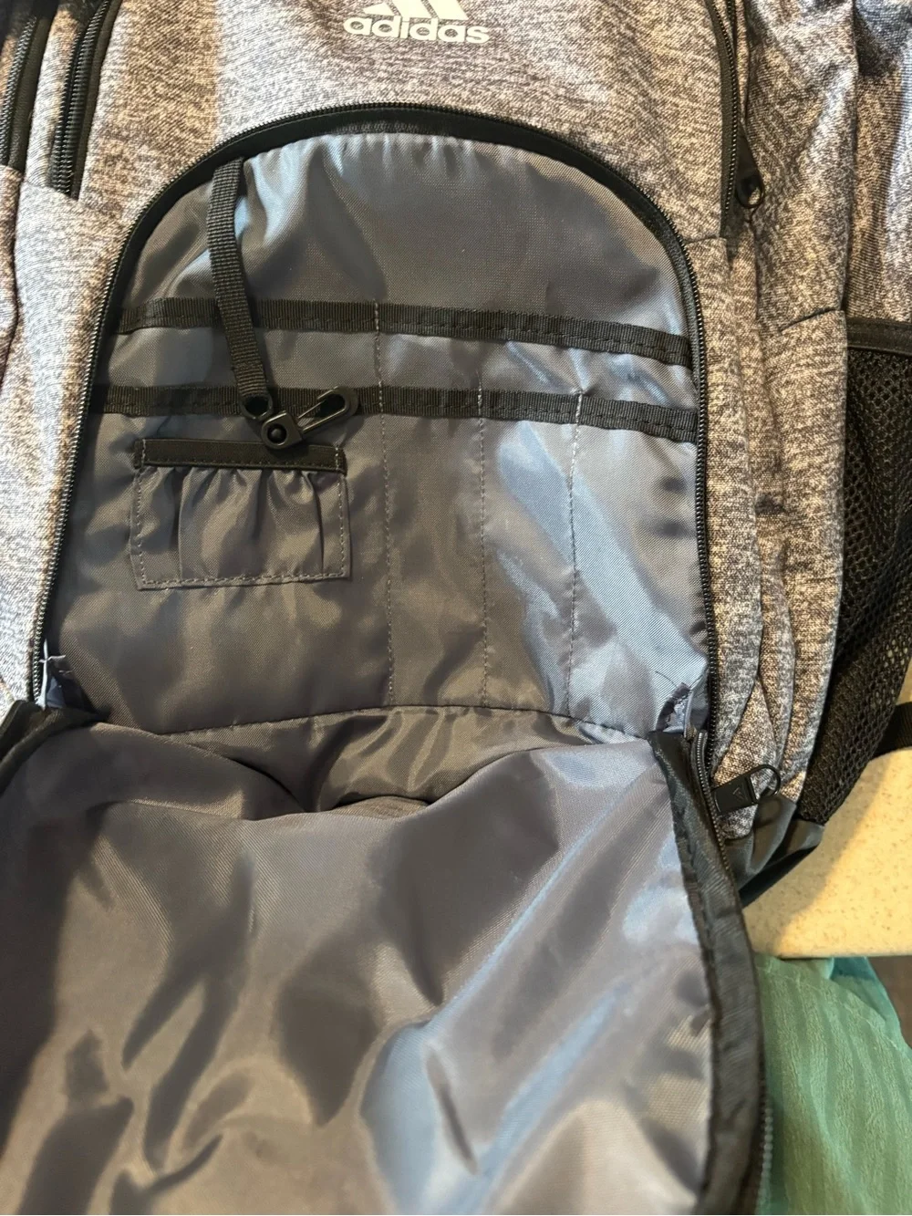 adidas backpack gray