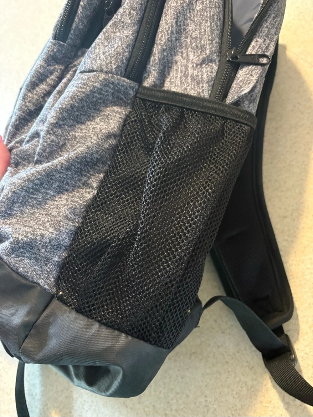 adidas backpack gray