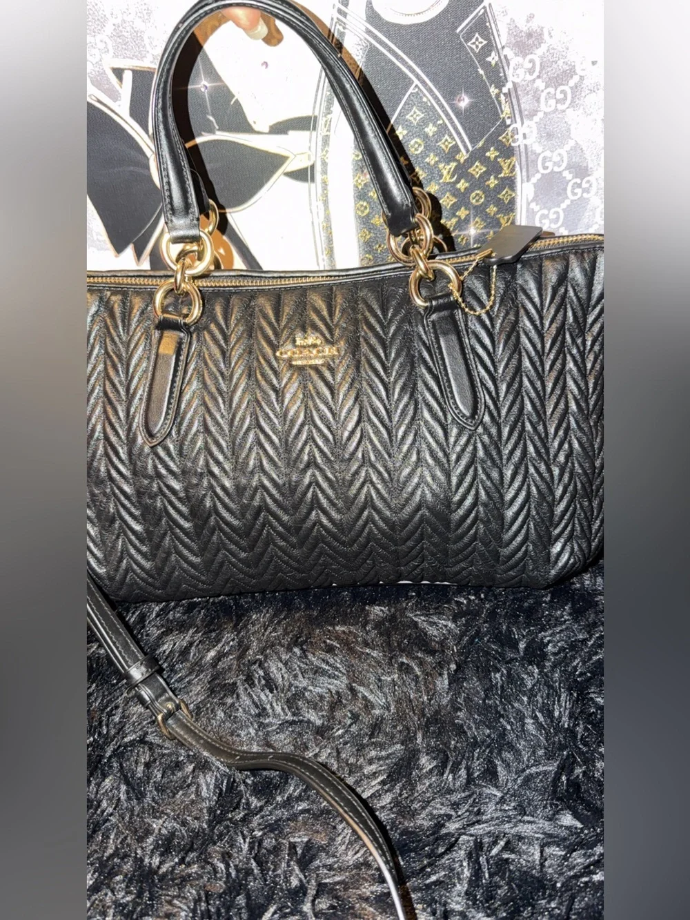 Coach stylish satchel