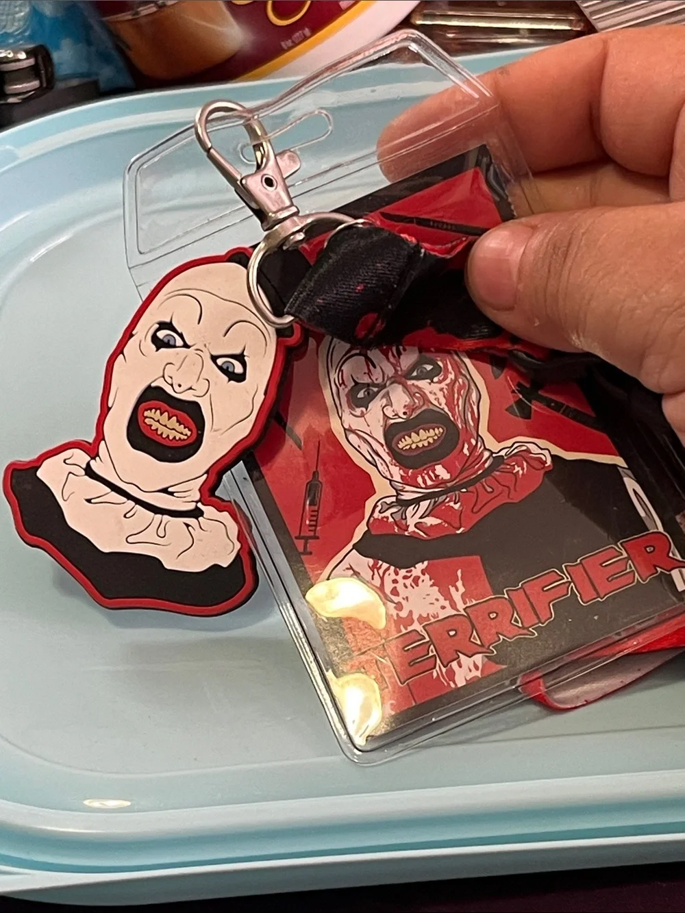 Art the clown llc.2025 Terrifier vibrant red